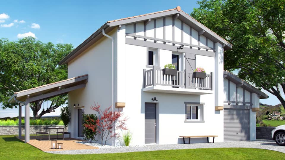 Maison neuve - Terrain à bâtir Messanges (40660) à Messanges (40), prix 548 000 €
