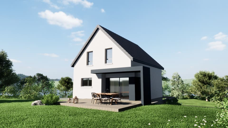 Maison neuve - Terrain à bâtir Pfaffenheim (68250) à Pfaffenheim (68), prix 410 000 €