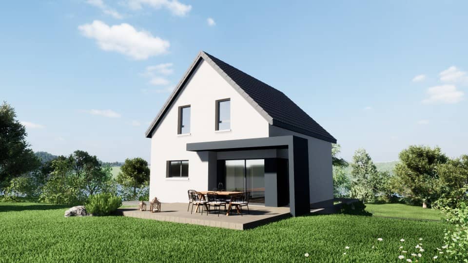 Maison neuve - Terrain à bâtir Osenbach (68570) à Osenbach, prix 348 000 €