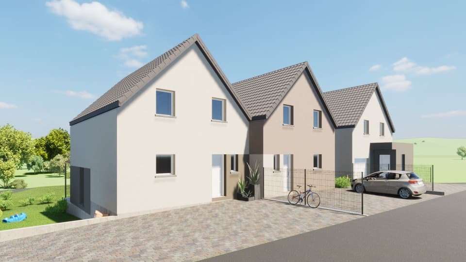Maison neuve - Terrain à bâtir Osenbach (68570) à Osenbach (68), prix 272 150 €