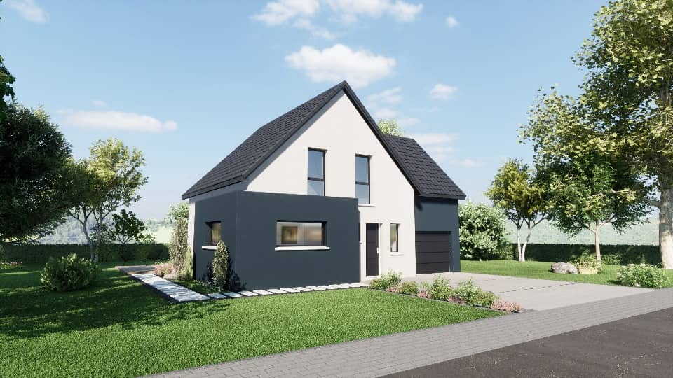 Maison neuve - Terrain à bâtir Issenheim (68500) à Issenheim, prix 412 000 €