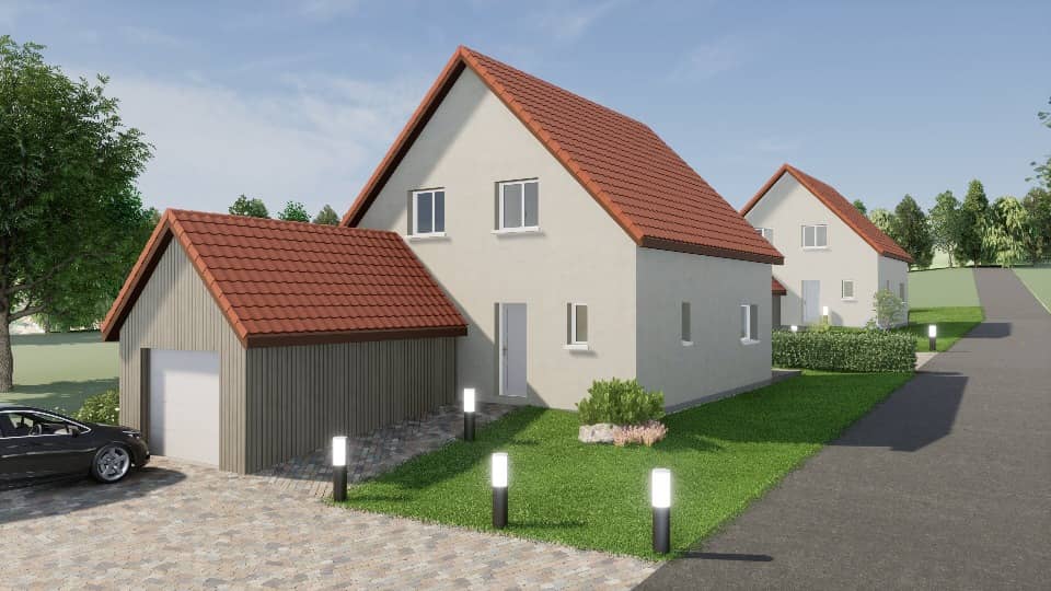 Maison neuve - Terrain à bâtir Eguisheim (68420) à Eguisheim, prix 515 000 €