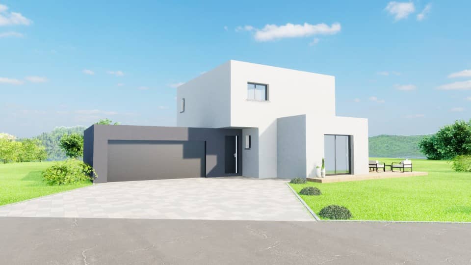 Maison neuve - Terrain à bâtir Niederhergheim (68127) à Niederhergheim, prix 460 000 €