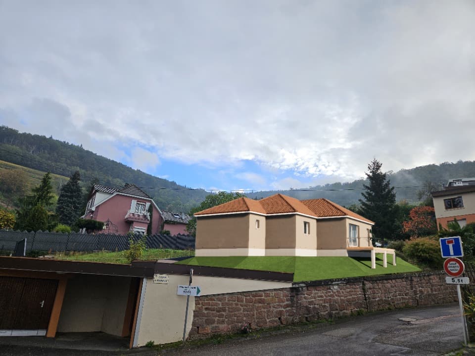 Maison neuve - Terrain à bâtir Oberhergheim (68127) à Oberhergheim (68), prix 342 000 €