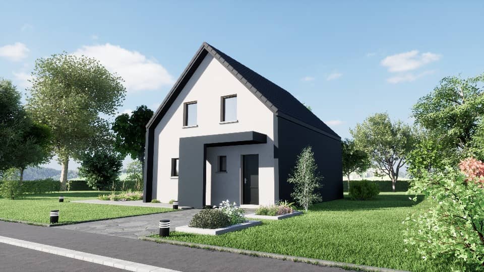 Maison neuve - Terrain à bâtir  () à Weckolsheim (68), prix 299 000 €