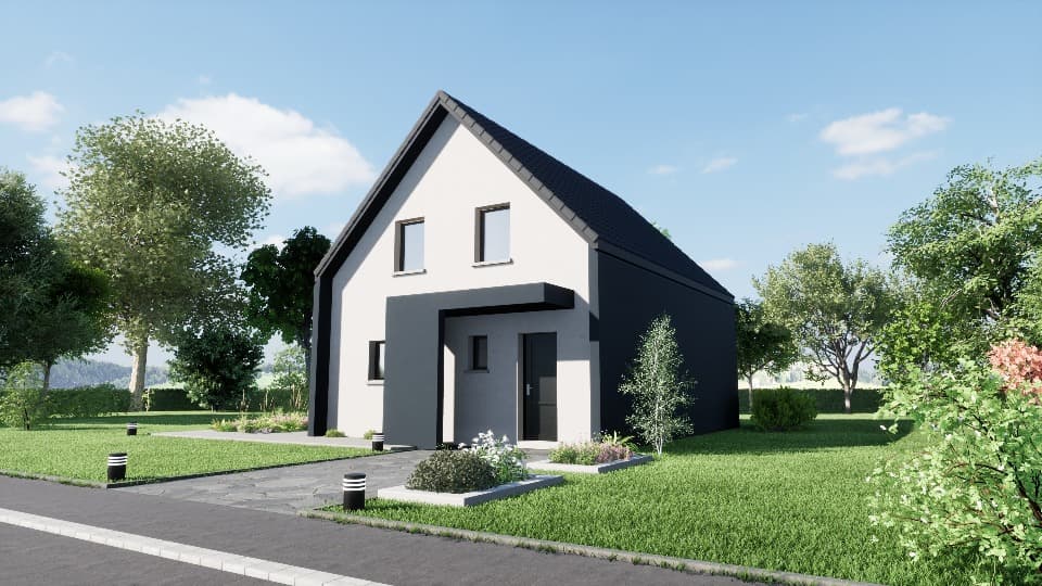 Maison neuve - Terrain à bâtir () à Balgau (68), prix 287 150 €