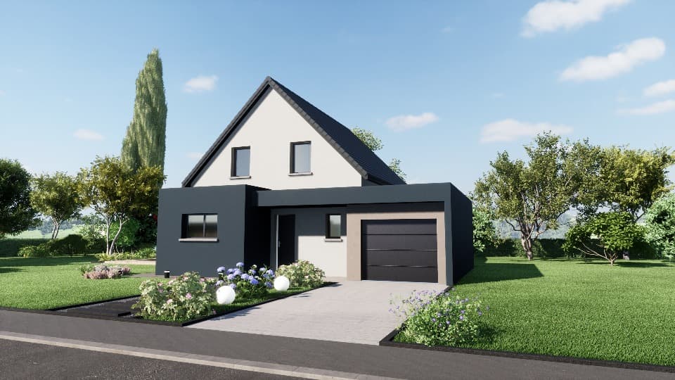 Maison neuve - Terrain à bâtir Rantzwiller (68510) à Rantzwiller (68), prix 546 836 €