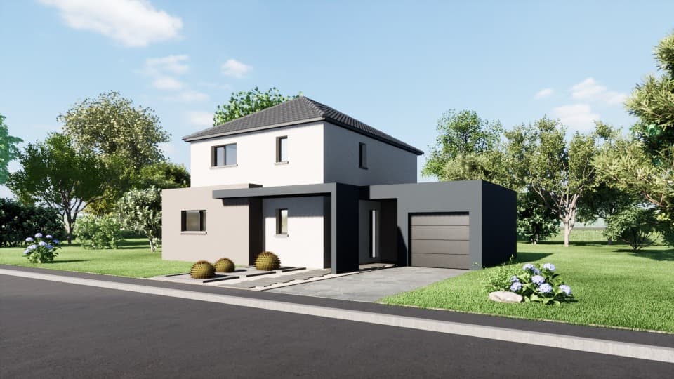 Maison neuve - Terrain à bâtir Steinsoultz (68640) à Steinsoultz (68), prix 477 420 €