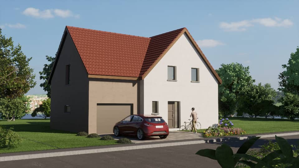 Maison neuve - Terrain à bâtir Barr (67140) à Barr, prix 427 740 €