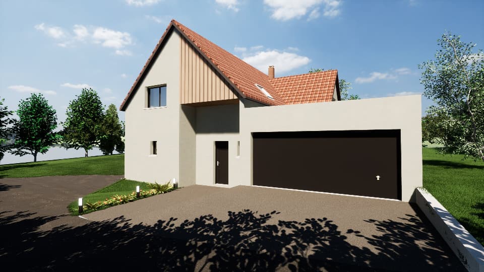 Maison neuve - Terrain à bâtir Barr (67140) à Barr (67), prix 545 840 €
