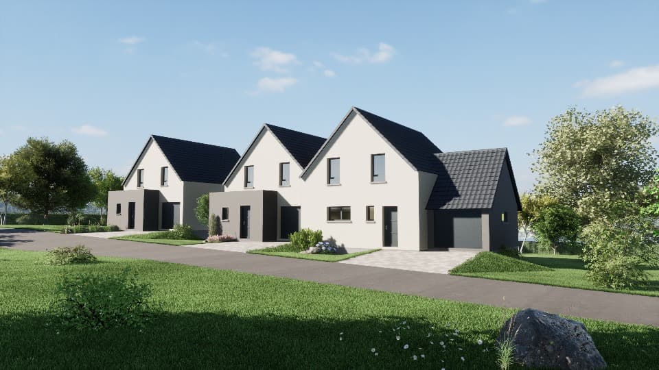 Maison neuve - Terrain à bâtir () à Schwindratzheim (67), prix 349 000 €
