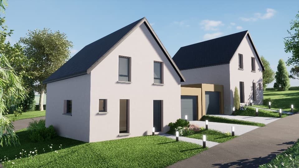 Maison neuve - Terrain à bâtir () à Alteckendorf (67), prix 299 000 €