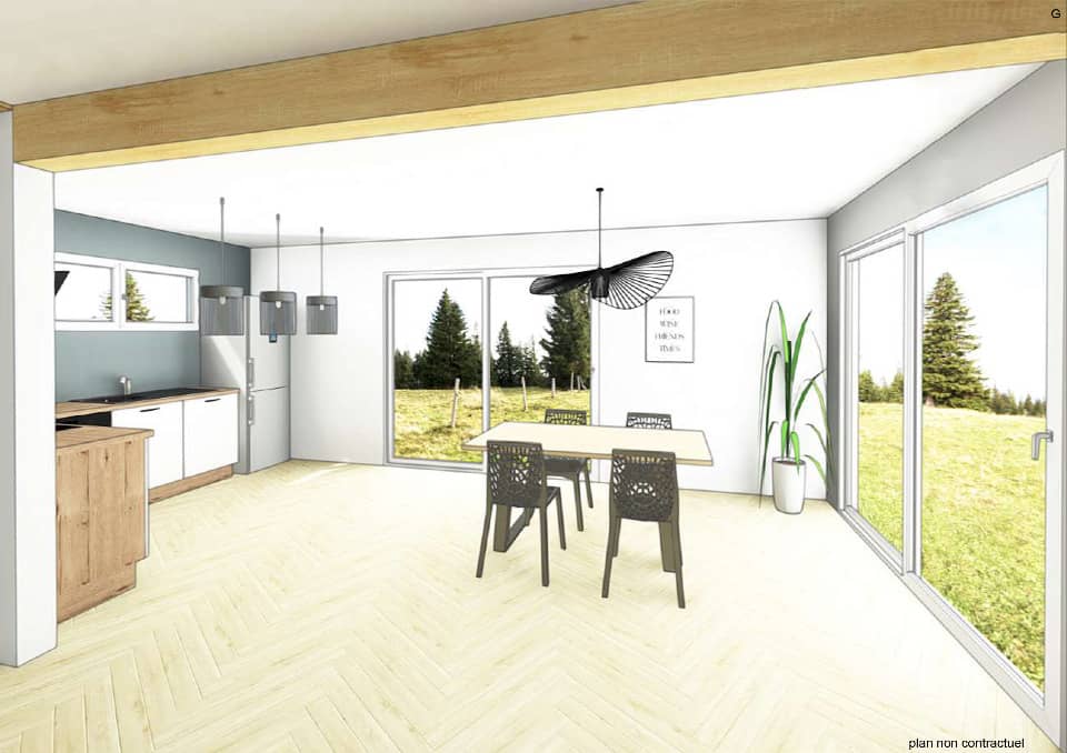 Maison neuve - Terrain à bâtir Jebsheim (68320) à Jebsheim (68), prix 359 000 €