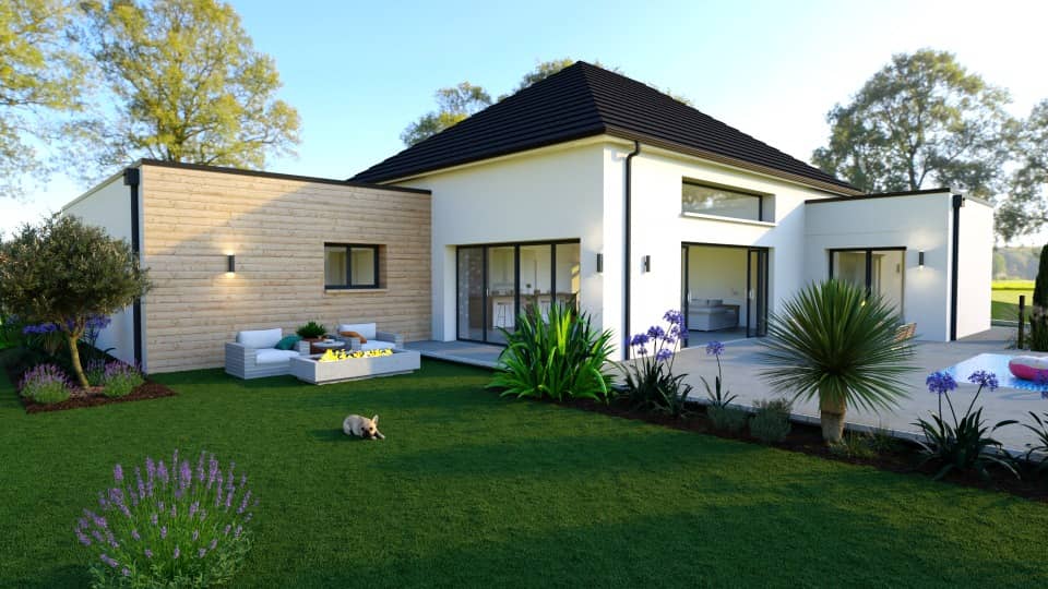 Maison neuve - Terrain à bâtir Vaux-sur-Eure (27120) à Vaux-sur-Eure (27), prix 515 000 €