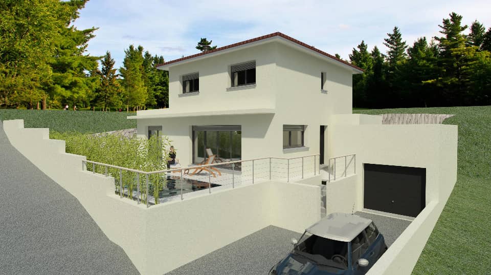 Maison neuve - Terrain à bâtir () à Saint-Mathieu-de-Tréviers, prix 425 000 €