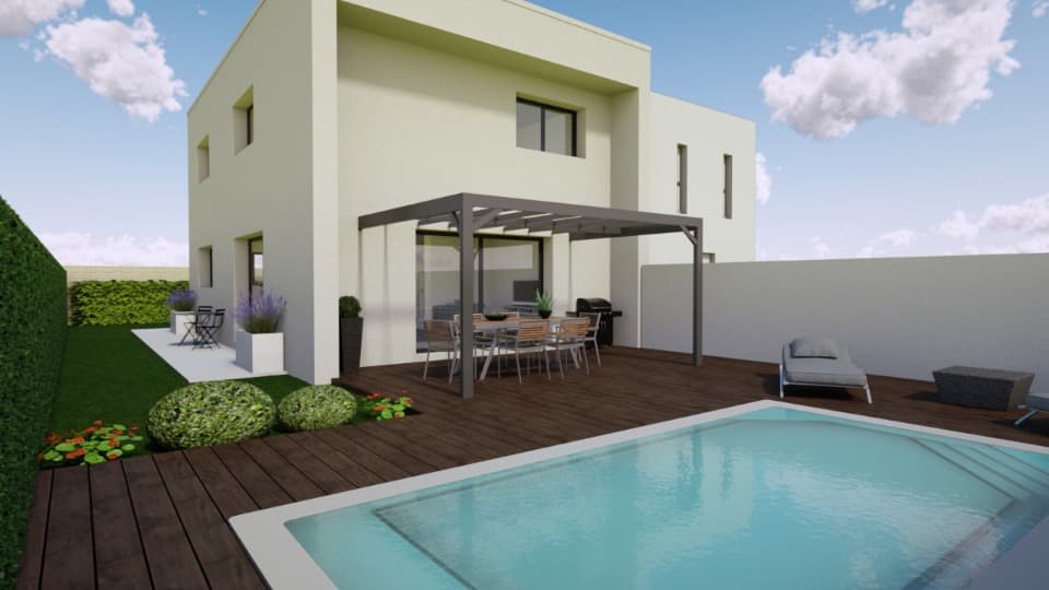 Maison neuve - Terrain à bâtir Assas (34820) à Assas (34), prix 430 000 €