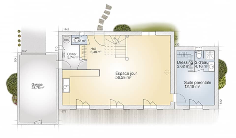 Maison neuve - Terrain à bâtir Le Crès (34920) à Le Crès (34), prix 680 000 €