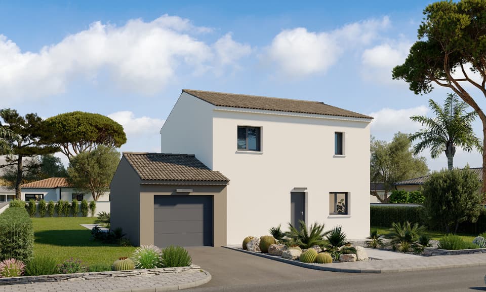 Maison neuve - Terrain à bâtir () à Vic-la-Gardiole (34), prix 395 000 €