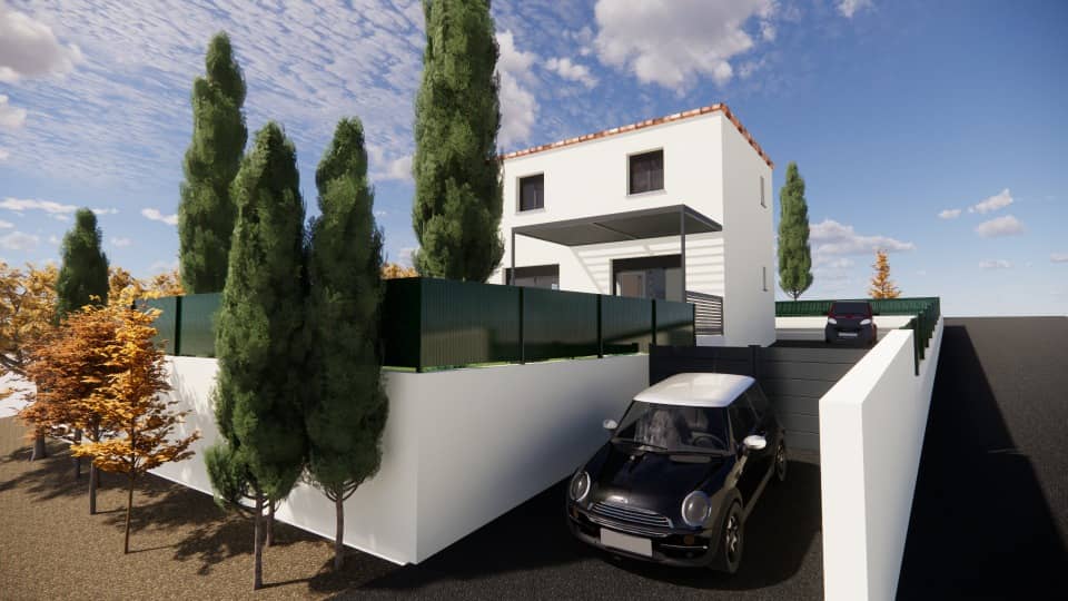 Maison neuve - Terrain à bâtir Montaud (34160) à Montaud (34), prix 345 600 €