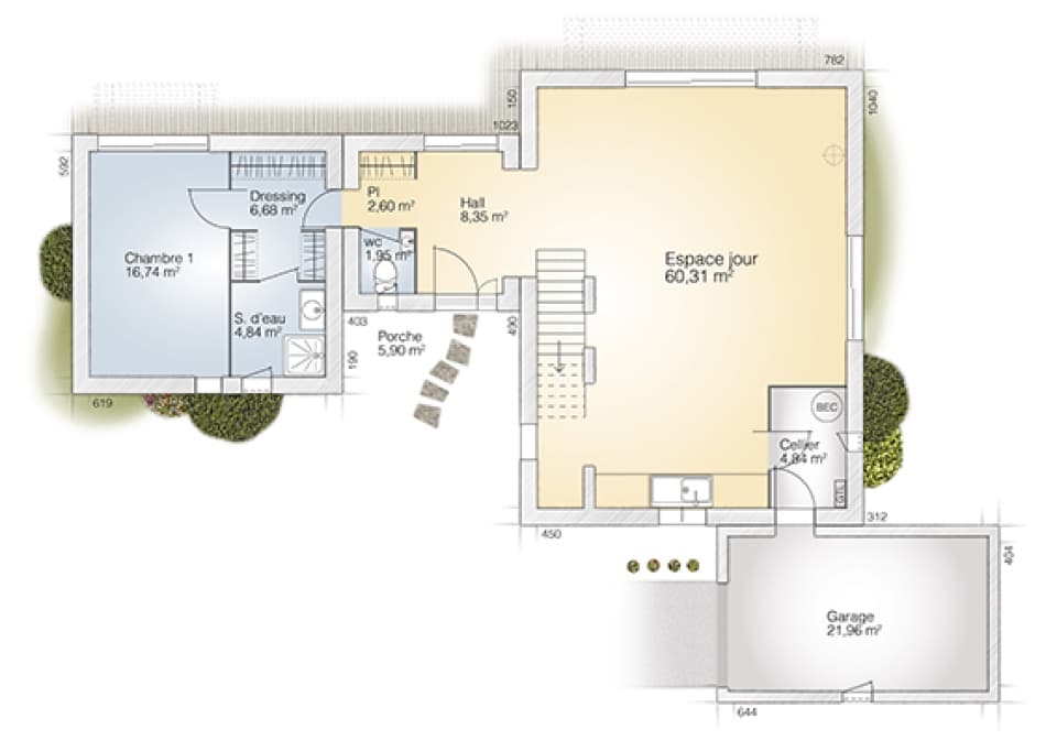 Maison neuve - Terrain à bâtir Pérols (34470) à Pérols (34), prix 786 500 €