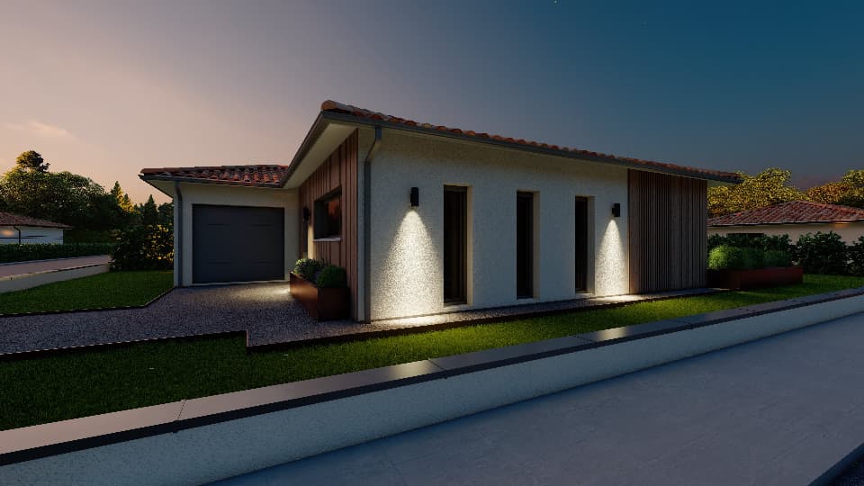 Maison neuve - Terrain à bâtir Saint-Porchaire (17250) à Saint-Porchaire (17), prix 226 200 €