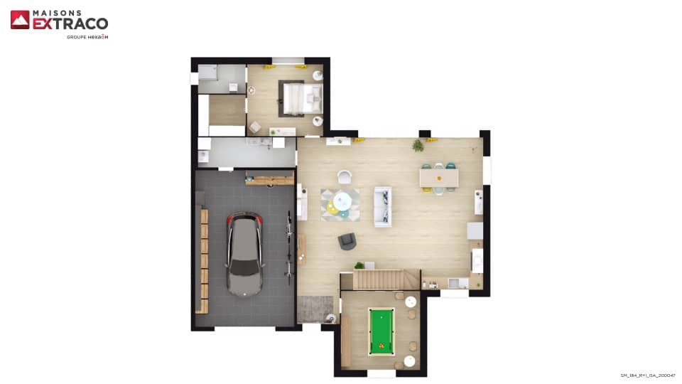 Maison neuve - Terrain à bâtir Bois-Héroult (76750) à Bois-Héroult, prix 258 000 €