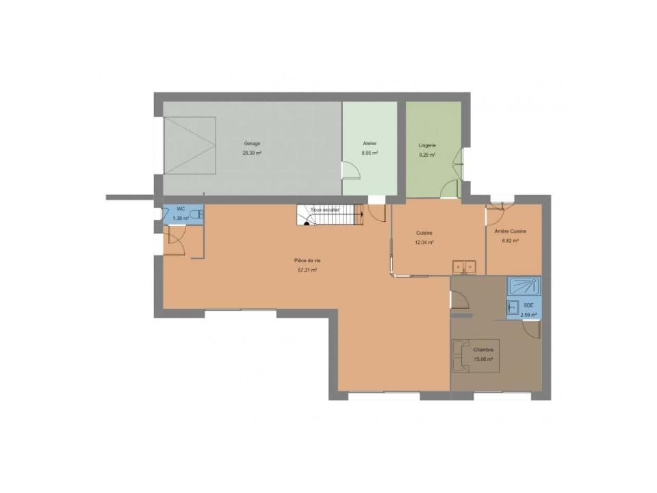 Maison neuve - Terrain à bâtir () à Saint-Pabu (29), prix 463 500 €