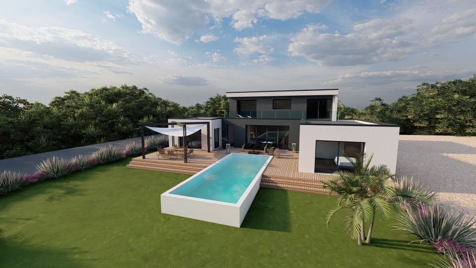 Maison neuve - Terrain à bâtir () à Lampaul-Plouarzel (29), prix 842 000 €