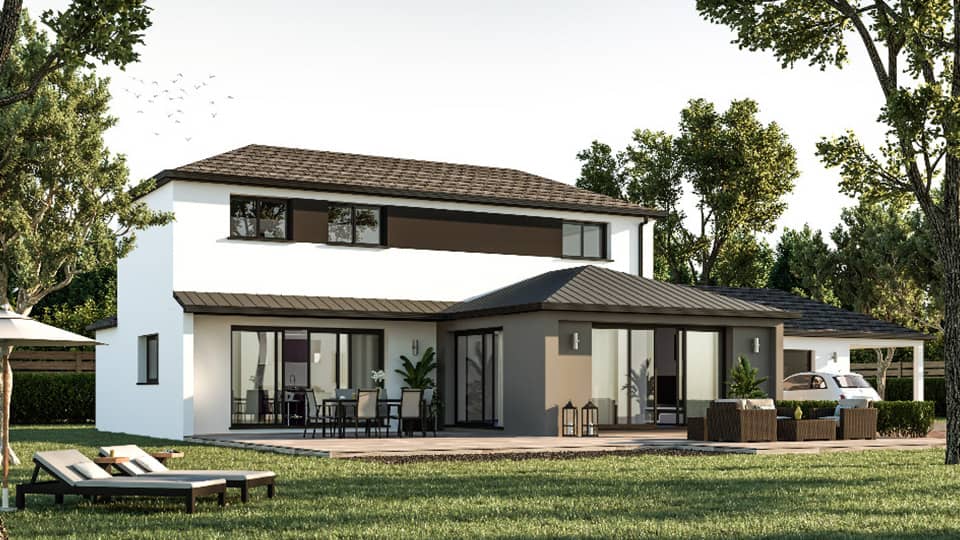 Maison neuve - Terrain à bâtir () à Le Faou (29), prix 429 000 €