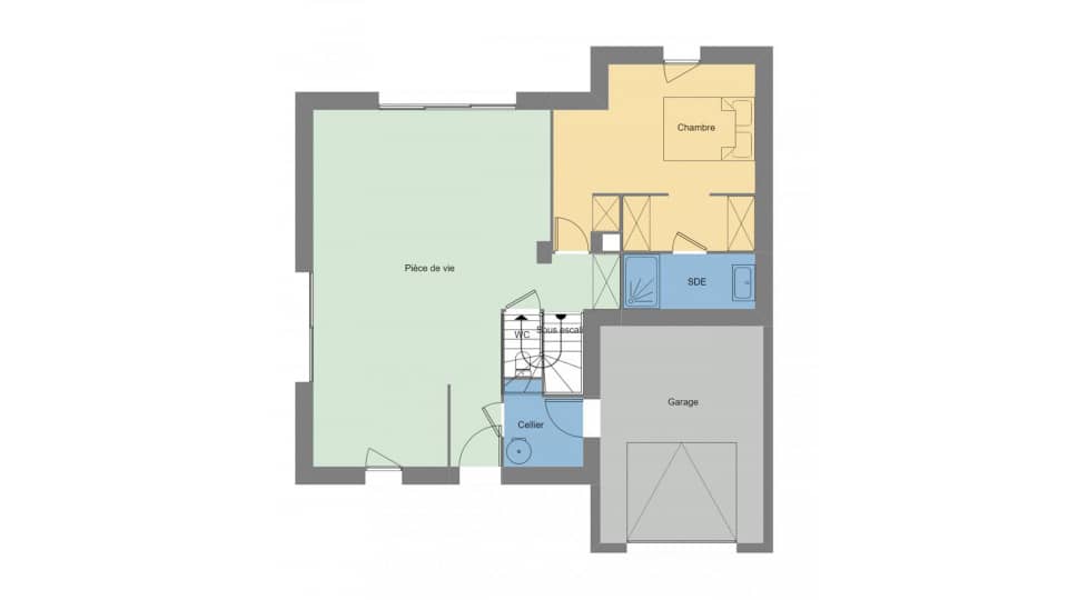 Maison neuve - Terrain à bâtir  () à Landerneau (29), prix 391 200 €
