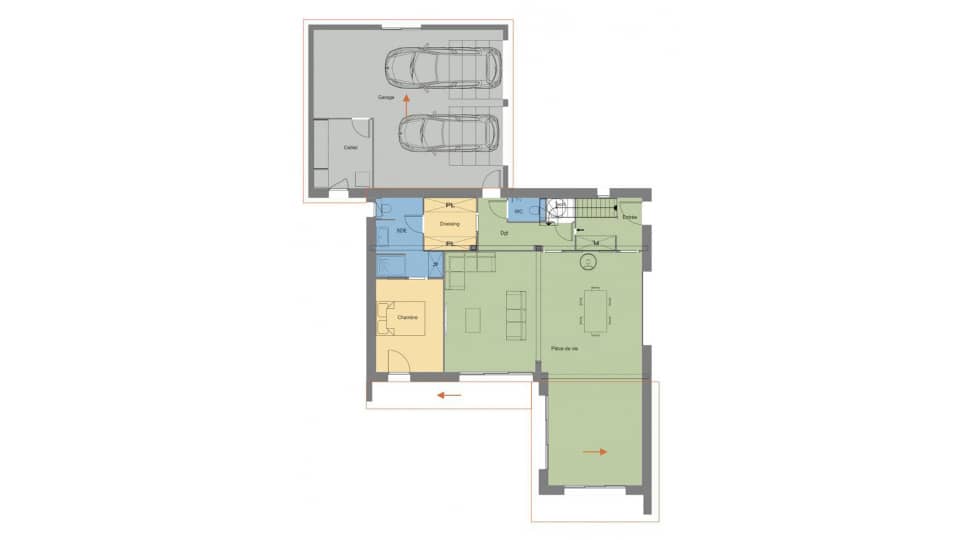 Maison neuve - Terrain à bâtir  () à Loperhet (29), prix 477 600 €