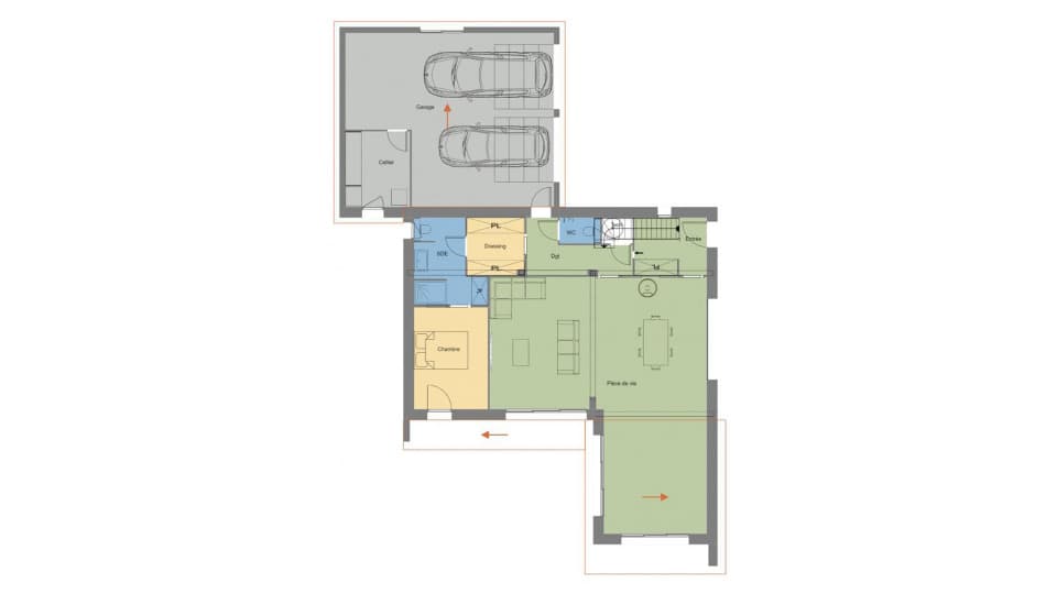 Maison neuve - Terrain à bâtir () à Loperhet (29), prix 477 600 €