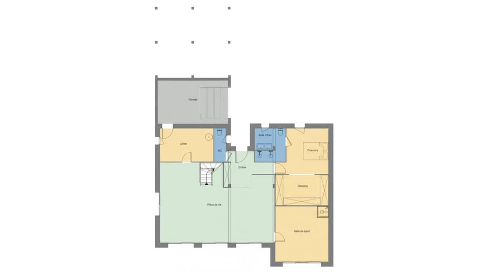 Maison neuve - Terrain à bâtir () à Saint-Pabu (29), prix 477 000 €