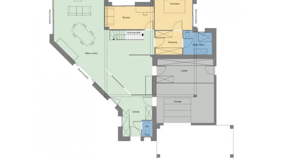 Maison neuve - Terrain à bâtir  () à Locmaria-Plouzané (29), prix 678 500 €