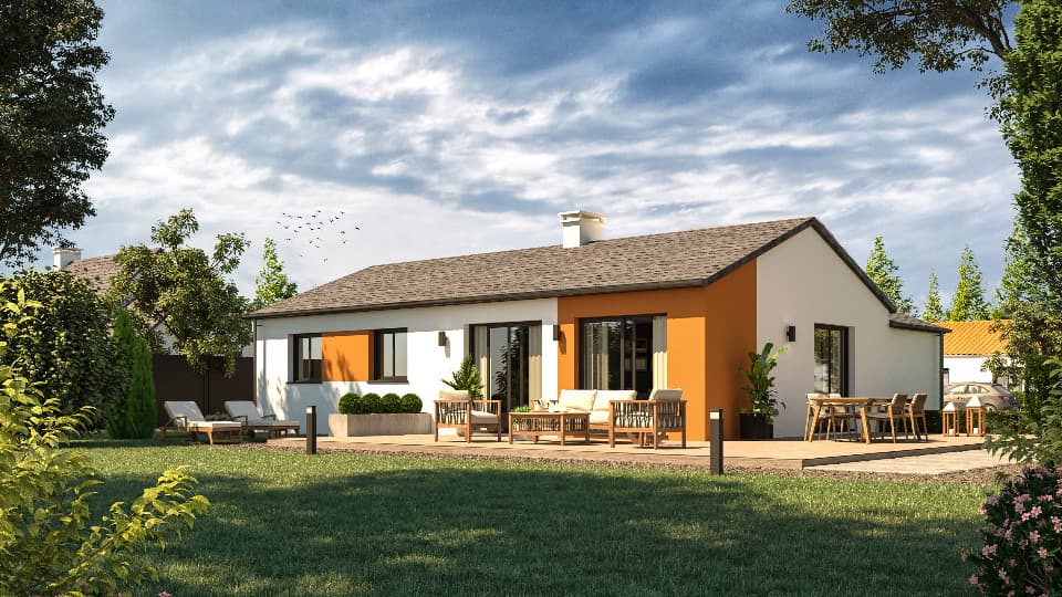 Maison neuve - Terrain à bâtir () à Guipavas (29), prix 288 711 €