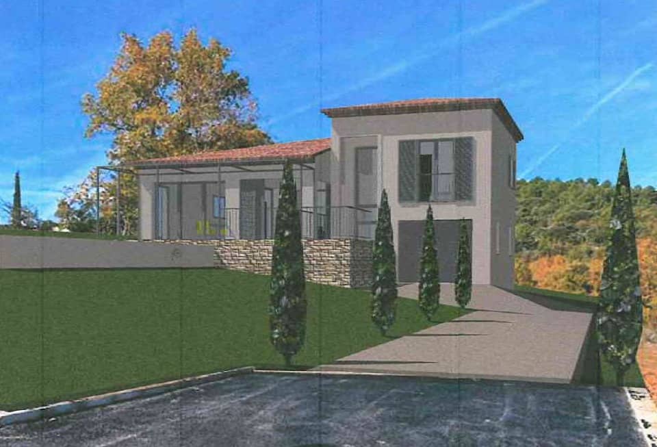 Maison neuve - Terrain à bâtir () à Saint-Martin-de-Brômes, prix 409 500 €