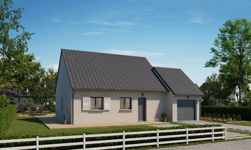 Maison neuve - Terrain à bâtir  () à Bienville (60), prix 265 000 €