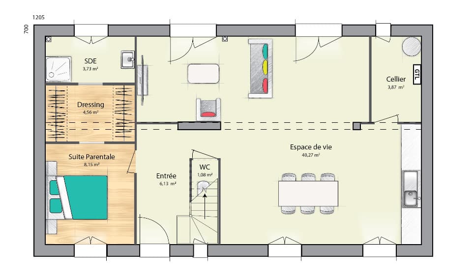 Maison neuve - Terrain à bâtir () à Blérancourt (23), prix 255 000 €
