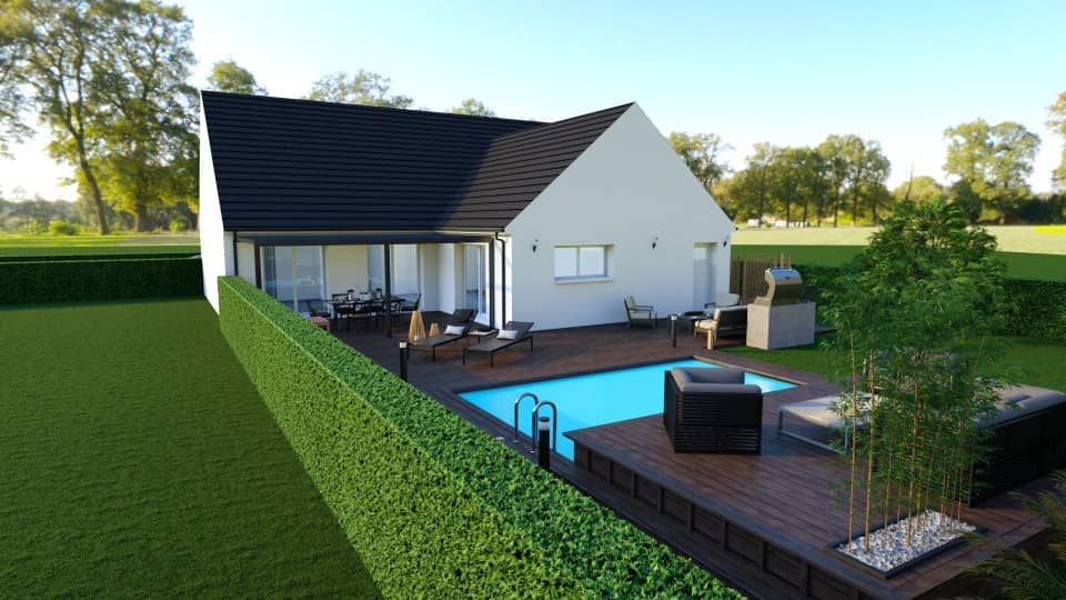 Maison neuve - Terrain à bâtir () à Trosly-Breuil (60), prix 365 000 €