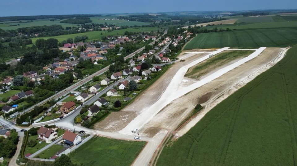 Terrain - Terrain à bâtir () à Éragny-sur-Epte (60), prix 74 900 €