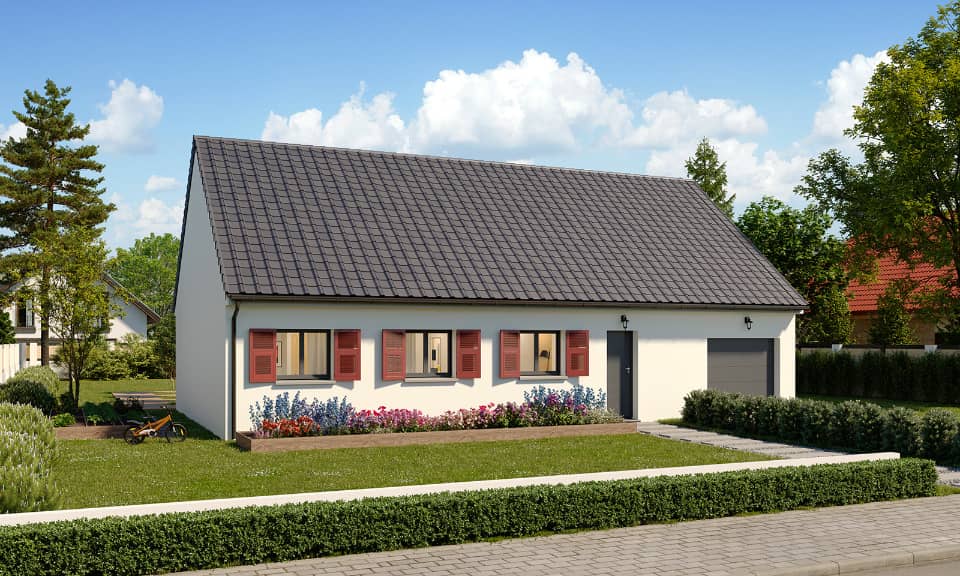 Maison neuve - Terrain à bâtir  () à Bonneuil-en-Valois (60), prix 250 000 €