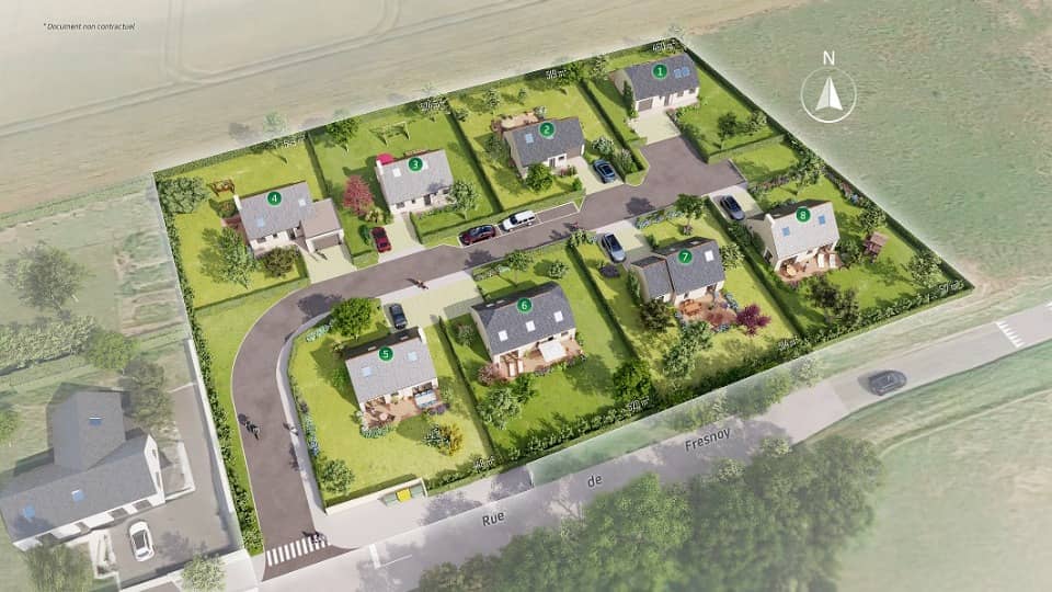 Terrain - Terrain à bâtir () à Belle-Église (60), prix 116 000 €