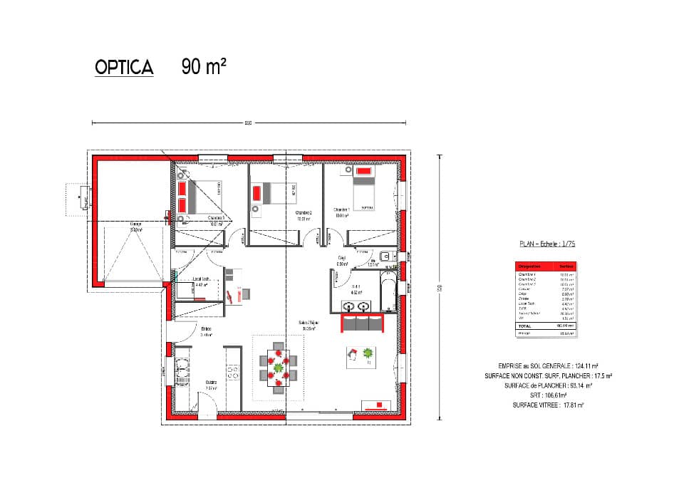 Maison neuve - Terrain à bâtir Saint-Sulpice-de-Cognac (16370) à Saint-Sulpice-de-Cognac, prix 219 600 €