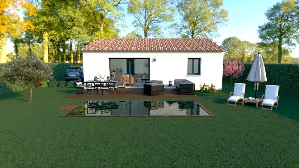 Maison neuve - Terrain à bâtir () à Les Mées (41), prix 212 000 €