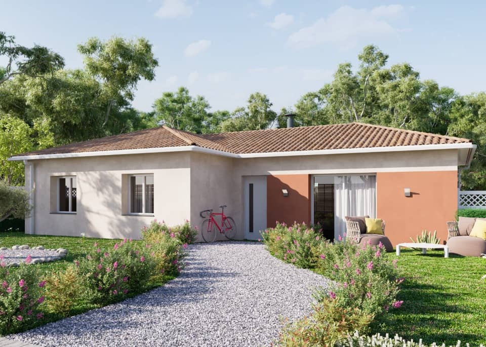 Maison neuve - Terrain à bâtir Montsaunès (31260) à Montsaunès, prix 207 800 €