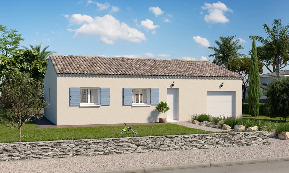 Maison neuve - Terrain à bâtir () à Magalas (34), prix 222 000 €