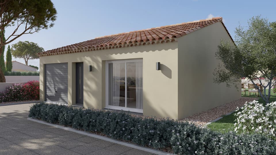 Maison neuve - Terrain à bâtir () à Montagnac (34), prix 169 000 €