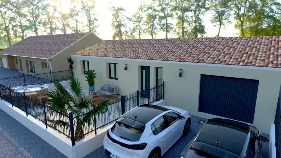 Maison neuve - Terrain à bâtir Abeilhan (34290) à Abeilhan (34), prix 281 000 €