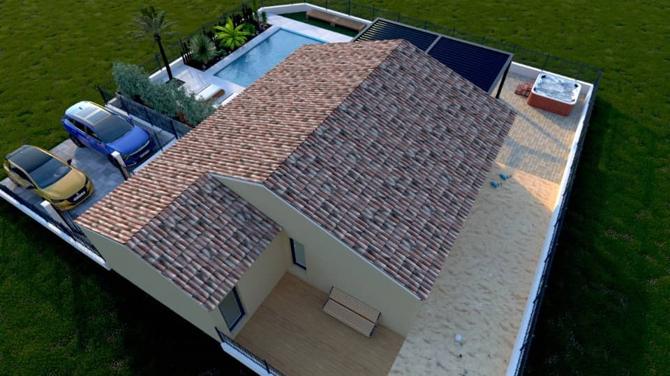 Maison neuve - Terrain à bâtir Margon (34320) à Margon (34), prix 240 000 €