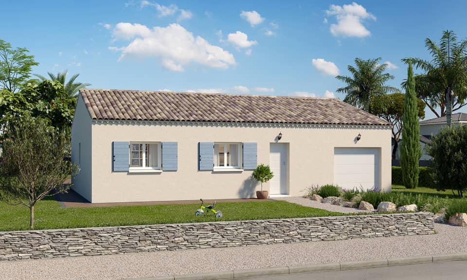 Maison neuve - Terrain à bâtir () à Sérignan (34), prix 365 000 €